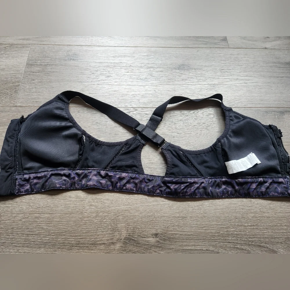 Fabletics‎ Zip front Zoe high support sports bra size XS